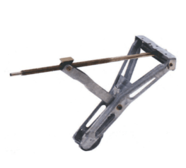 Pie de apoyo reforzado 1000 kg corto